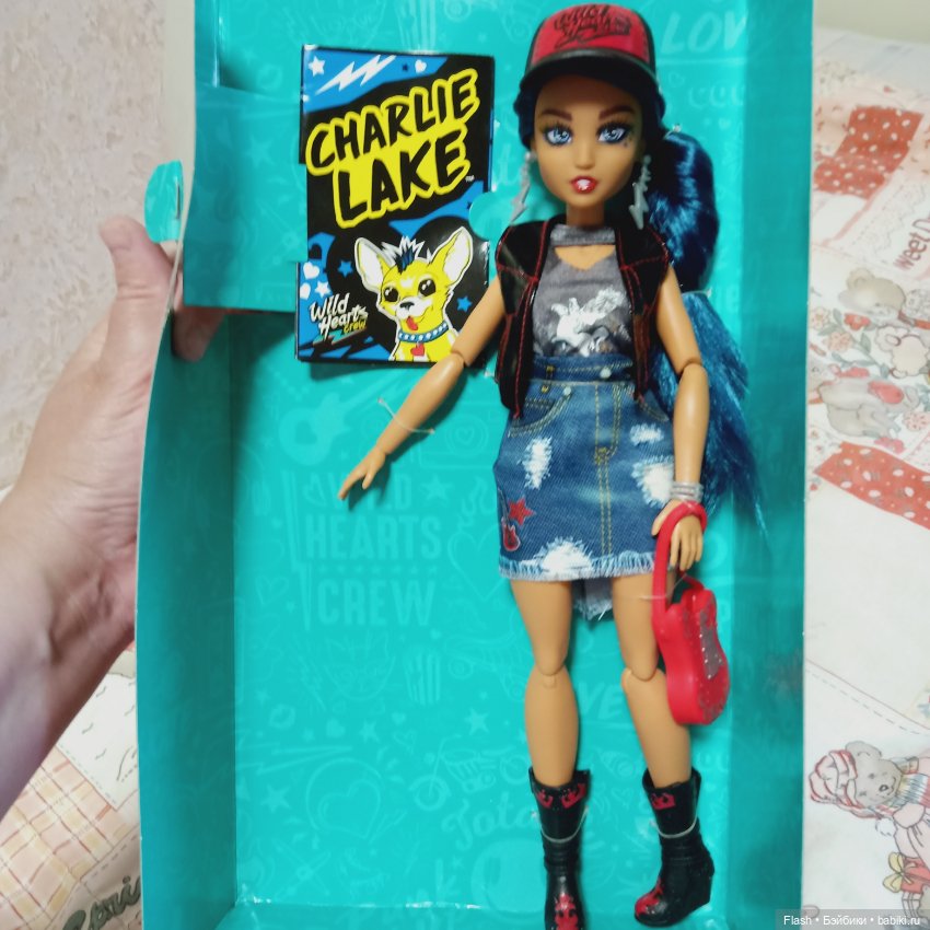 Чарли Лэйк (Charlie Lake) Дикие сердца Mattel Wild Hearts Crew (фото 6)