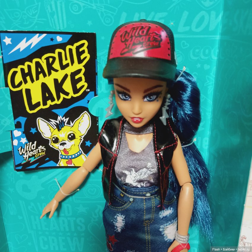 Чарли Лэйк (Charlie Lake) Дикие сердца Mattel Wild Hearts Crew (фото 4)