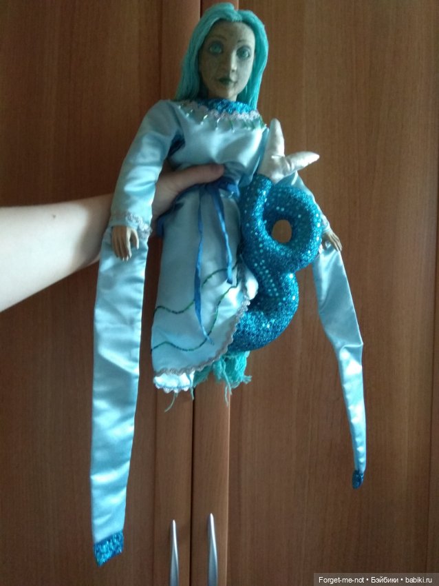 Деревянная русалка — Авторские куклы