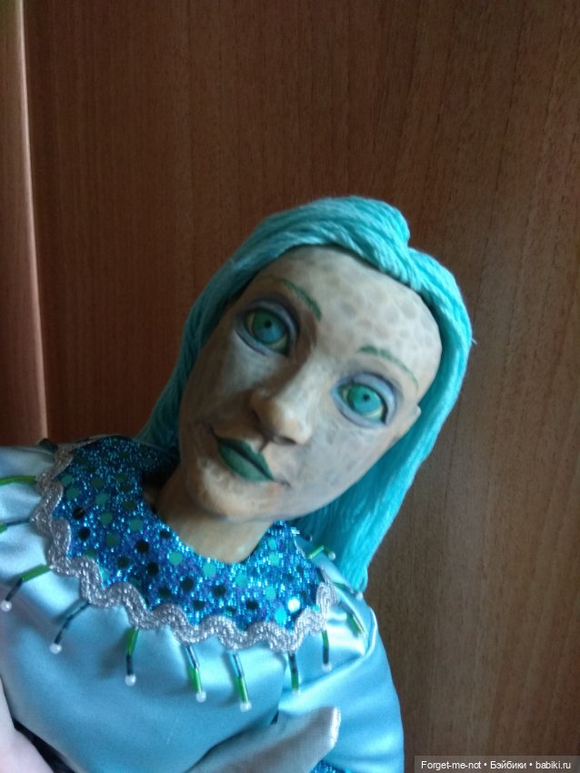 Деревянная русалка — Авторские куклы