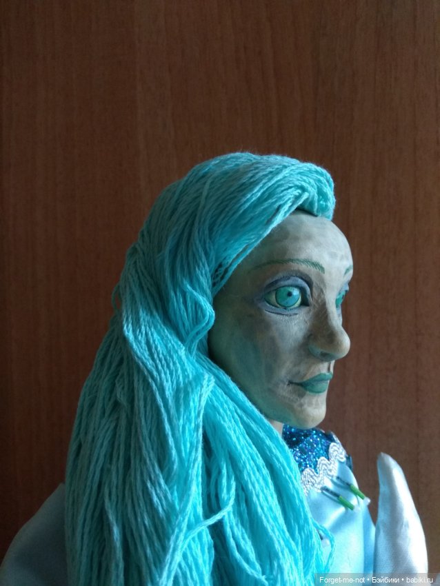 Деревянная русалка — Авторские куклы (фото 10)