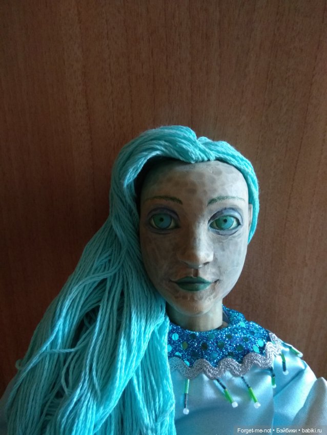 Деревянная русалка — Авторские куклы