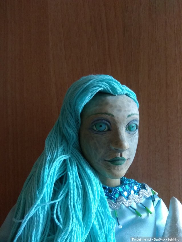 Деревянная русалка — Авторские куклы