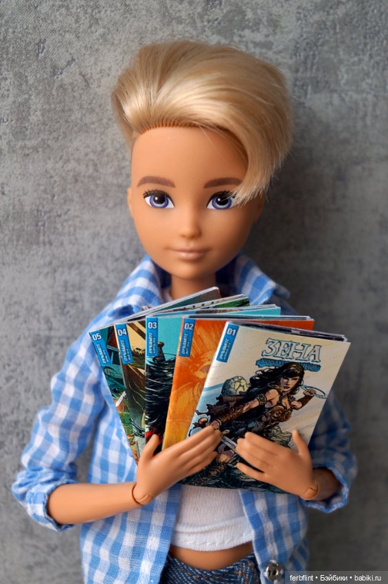 Набор комиксов "Зена-королева воинов" в масштабе 1:6 (фото 4)