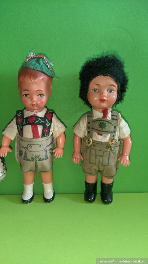 Куколки Sweetheart Doll West Germany из колкого пластика, высота 15 см (фото 5)
