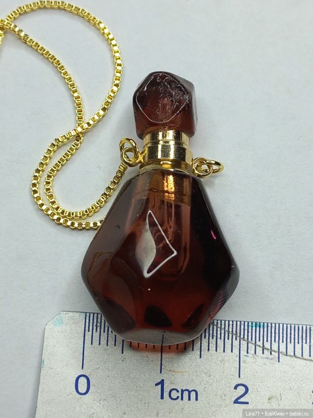 Мини флакончик из натурального камня (фото 2)