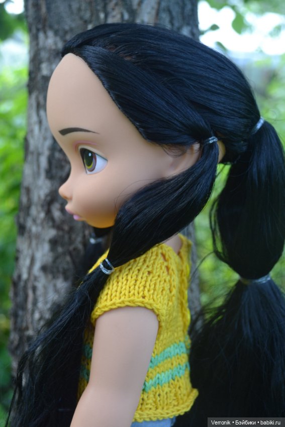 Пуловер с аппликацией. для куклы Дисней (фото 5)