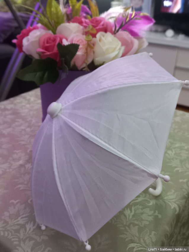 Зонтик складной для кукол 1/4 (фото 4)