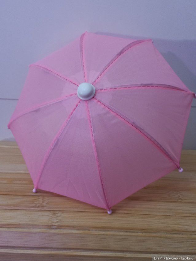 Зонт складной для кукол — Другие аксессуары для кукол (фото 3)