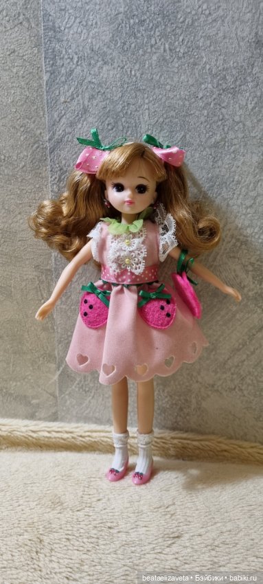 Кукла Takara Tomy Rika-chan Такара Молочная клубника