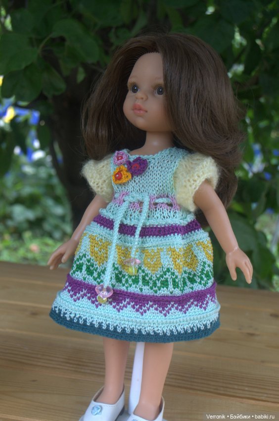 Платье для куклы Paola Reina "Августина" (фото 6)