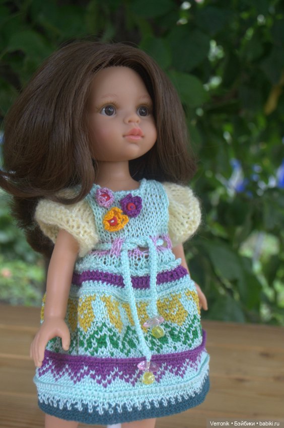 Платье для куклы Paola Reina "Августина" (фото 7)