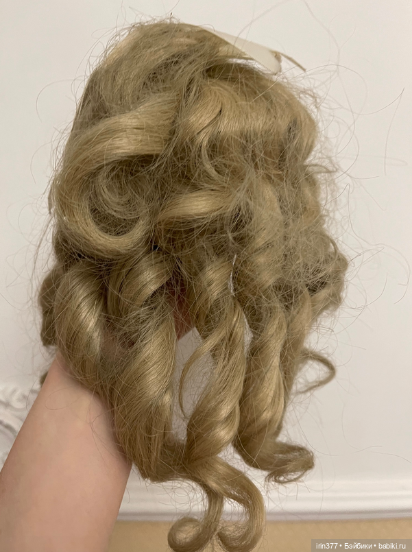 Парик винтажный, искусственный (фото 7)