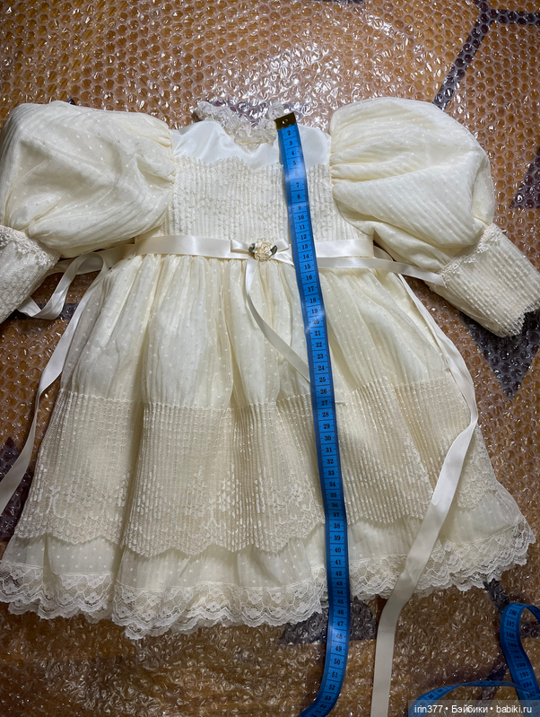 Платье для антикварной куклы (фото 8)