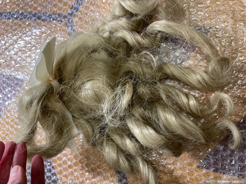 Парик винтажный, искусственный (фото 10)