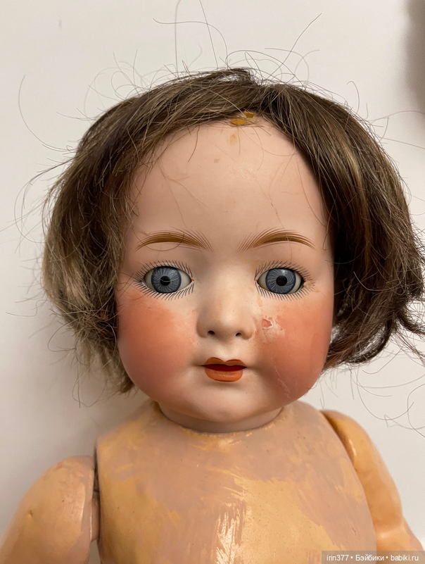 Парик искусственный — Другое для антикварных кукол