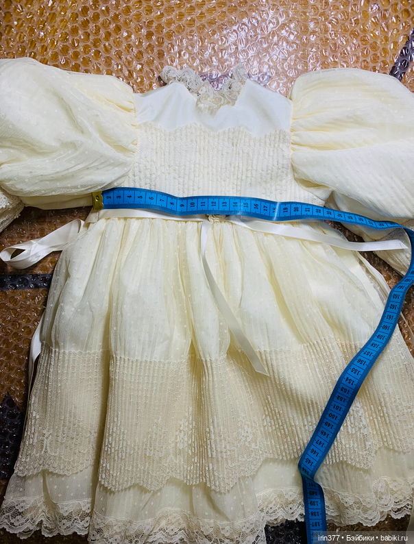 Платье для антикварной куклы (фото 9)