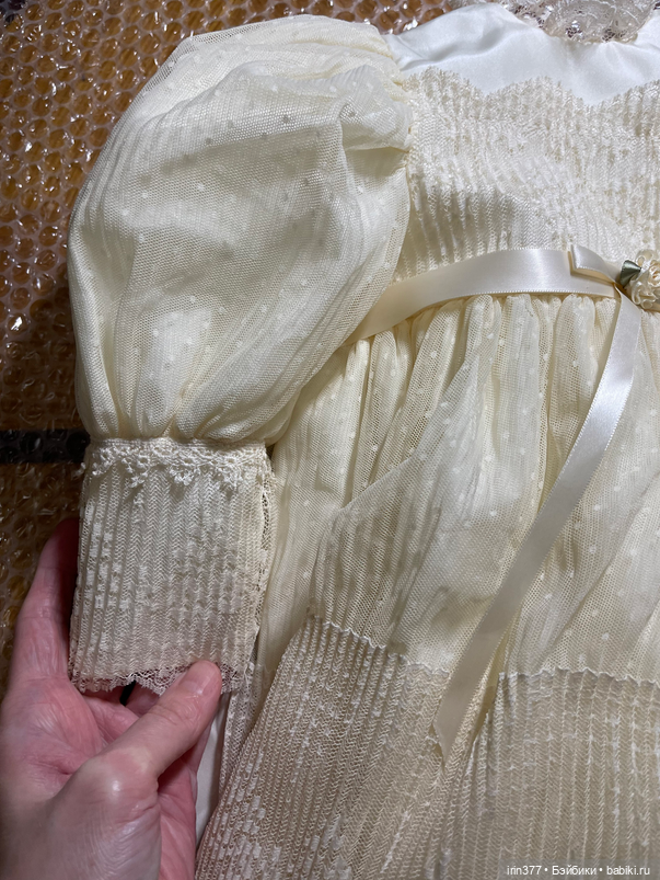 Платье для антикварной куклы (фото 7)