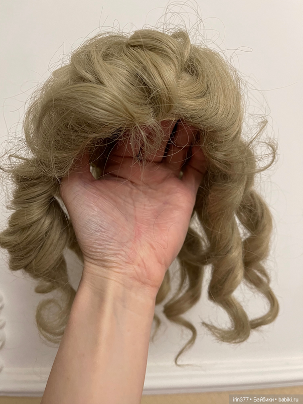 Парик винтажный, искусственный (фото 5)