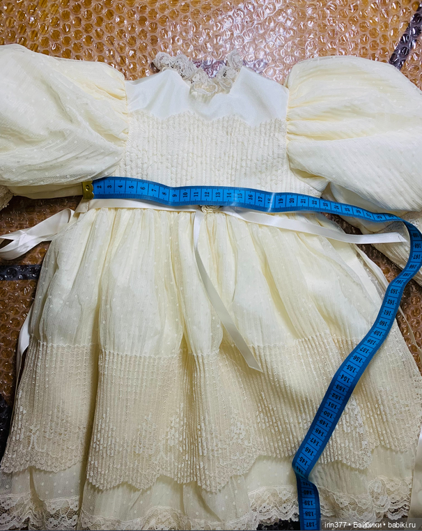 Платье для антикварной куклы (фото 10)