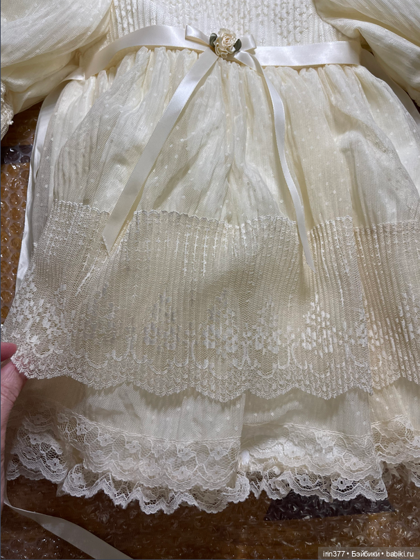 Платье для антикварной куклы (фото 4)