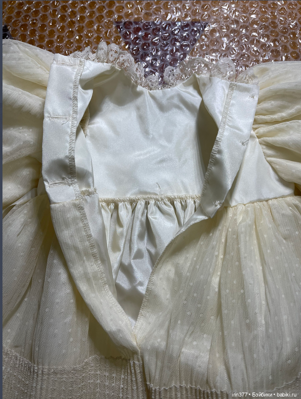 Платье для антикварной куклы (фото 5)