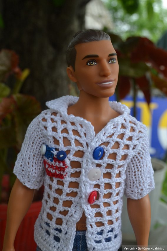 Рубашка для Кена. Одежда для Барби и Кена (фото 4)