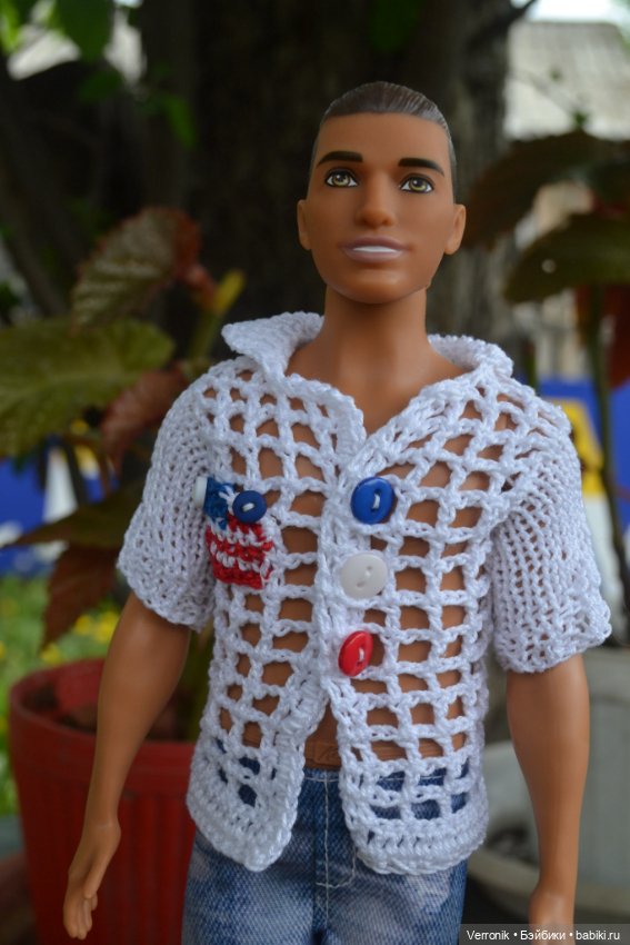Рубашка для Кена. Одежда для Барби и Кена (фото 3)