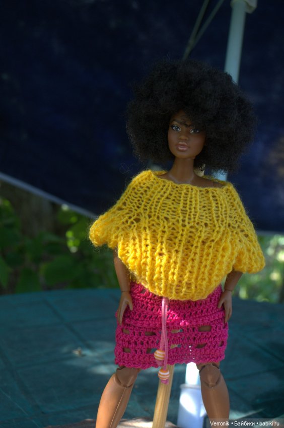 Свитер и юбка для Барби — Одежда для кукол (фото 5)