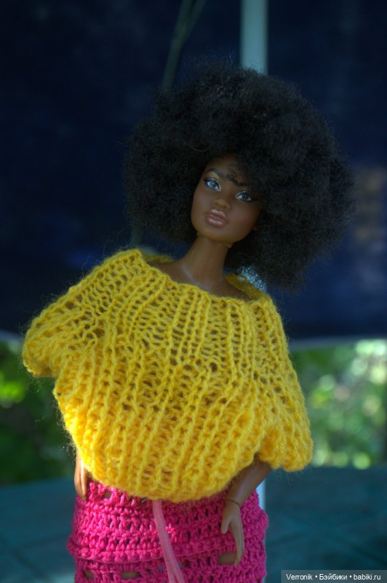 Свитер и юбка для Барби — Одежда для кукол (фото 4)