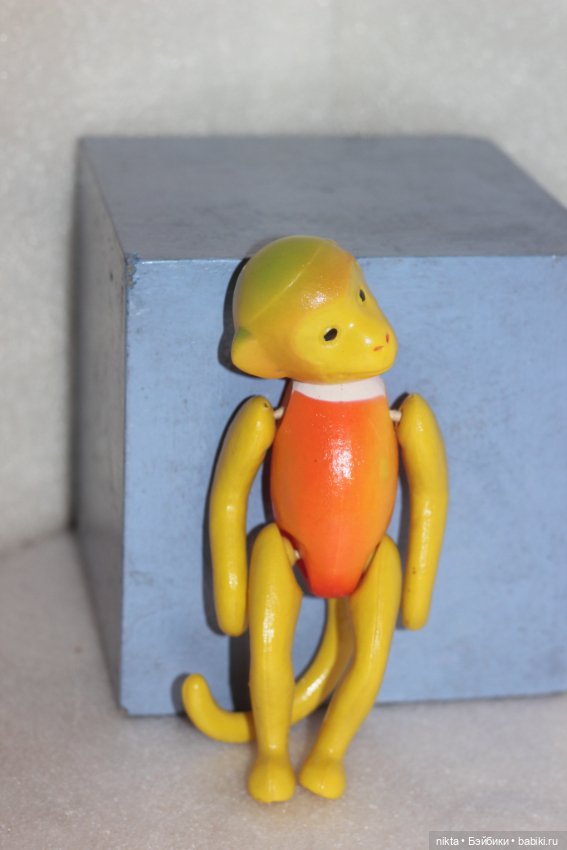 Целлулоидная игрушка СССР * Обезьяна * (фото 8)