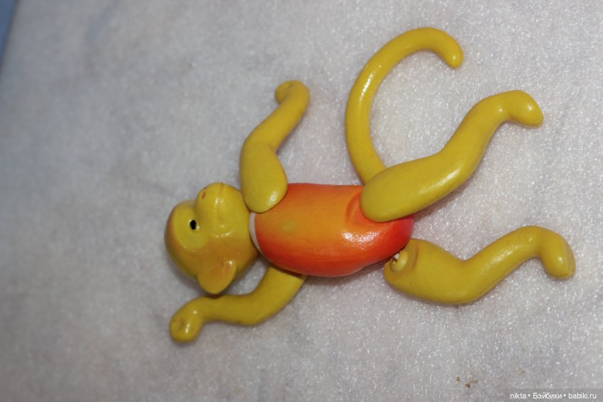 Целлулоидная игрушка СССР * Обезьяна * (фото 3)