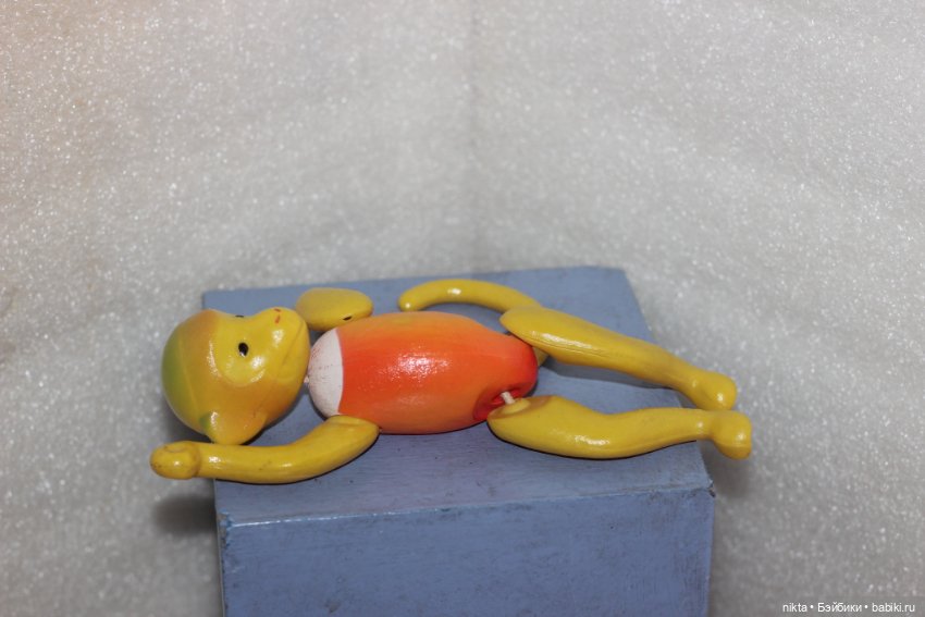 Целлулоидная игрушка СССР * Обезьяна * (фото 5)