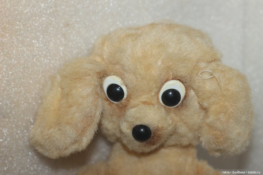 Мягкая игрушка СССР Очаровательный щенок (фото 2)