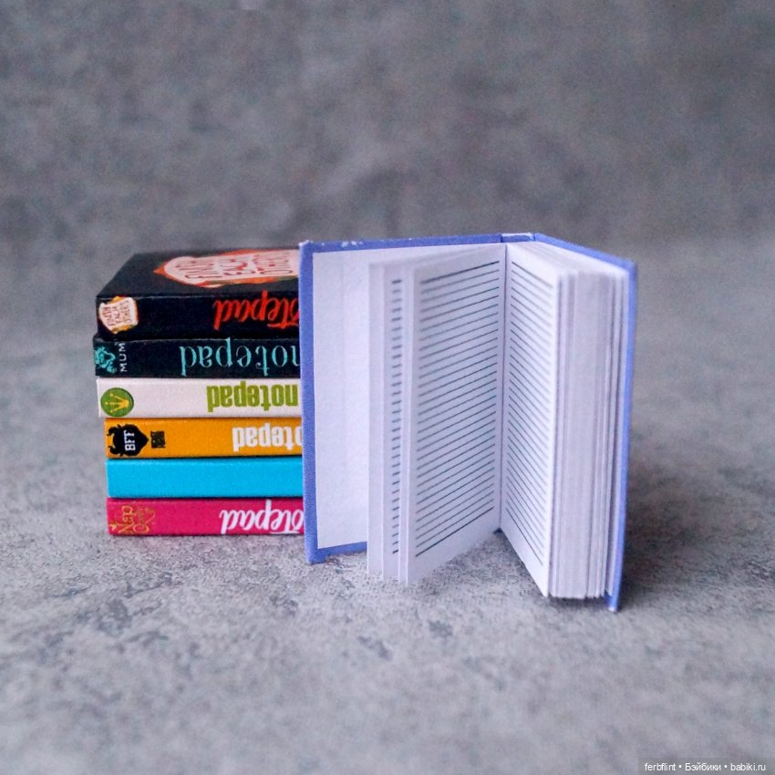 Блокноты "Disney" в масштабе 1:6 (фото 4)