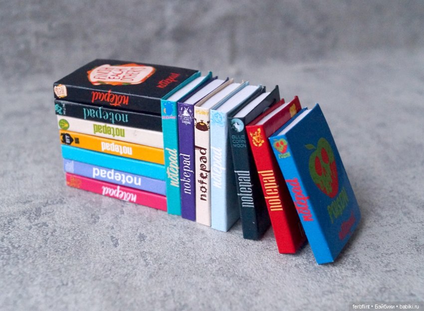 Блокноты "Disney" в масштабе 1:6 (фото 3)