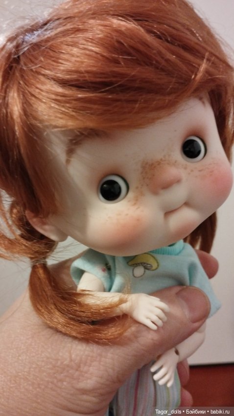 Парик 9-10"(22-23см), Qbaby, Amydoll и др (фото 3)