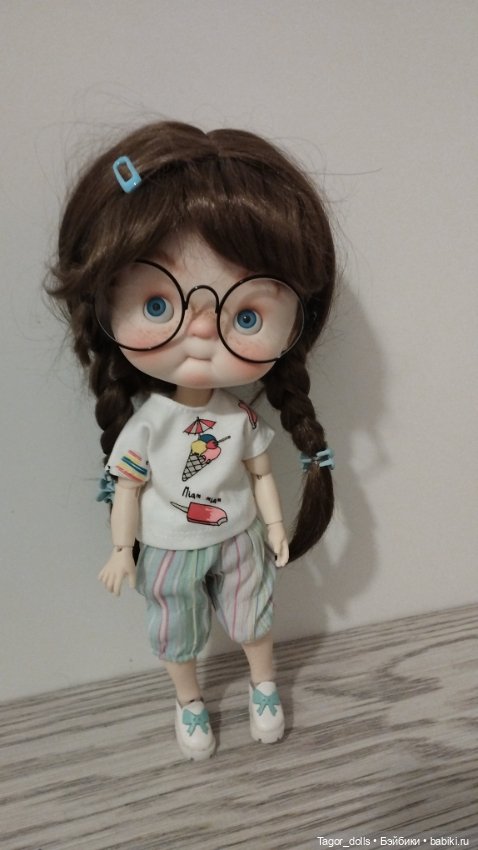 Парик 9-10"(22-23см), Qbaby, Amydoll и др (фото 6)