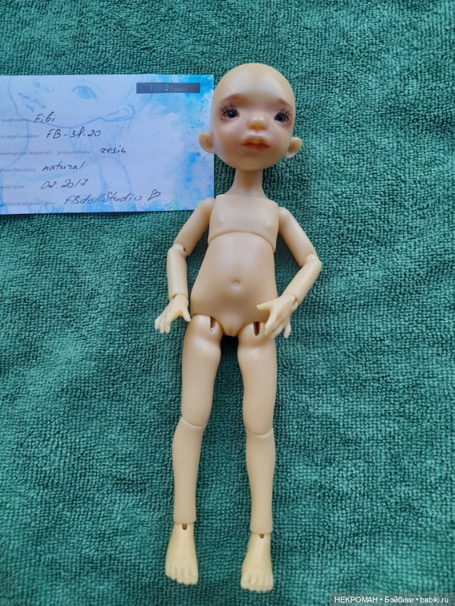 Fibi от F&B doll studio — Авторские куклы BJD (фото 4)