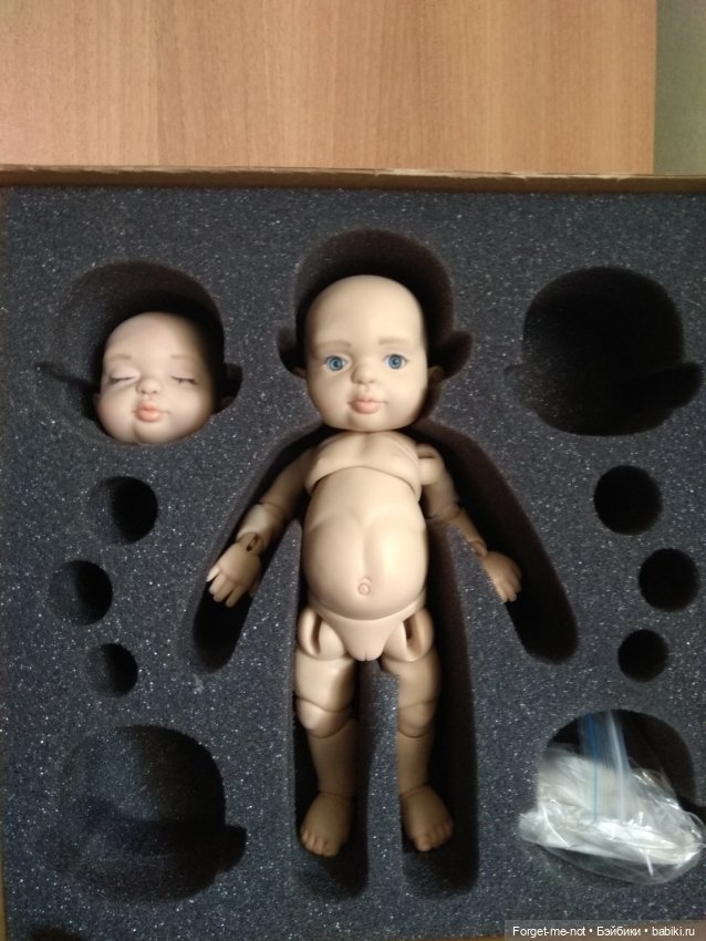 Bjdbaby Шарнирная малышка, молд Honey от Леля Дубровина ledub