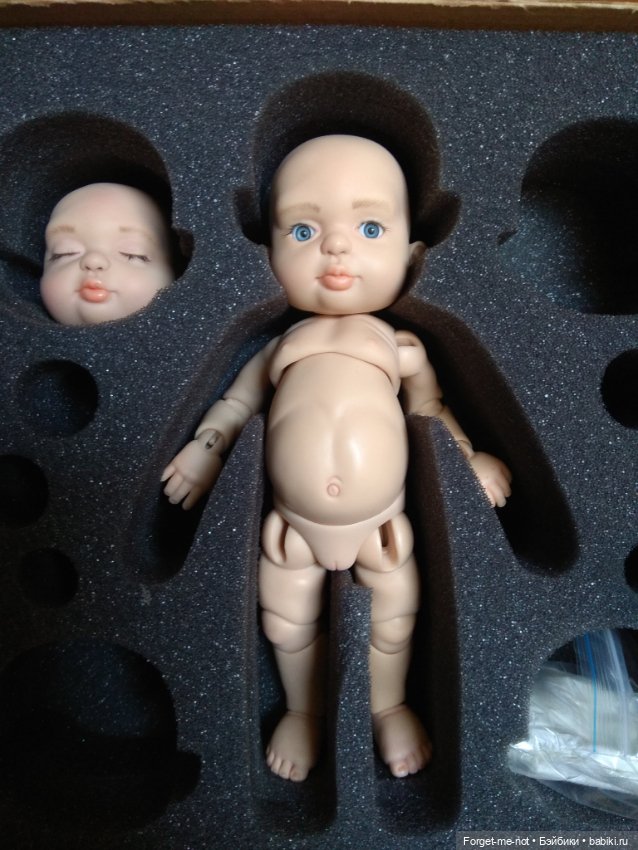 Bjdbaby Шарнирная малышка, молд Honey от Леля Дубровина ledub (фото 9)