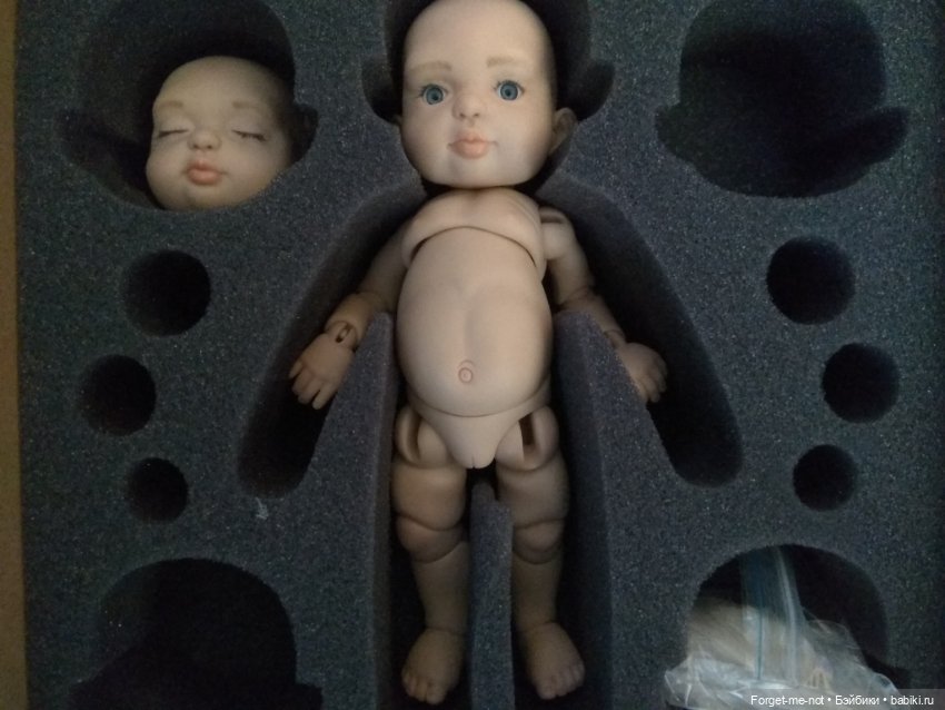 Bjdbaby Шарнирная малышка, молд Honey от Леля Дубровина ledub (фото 8)
