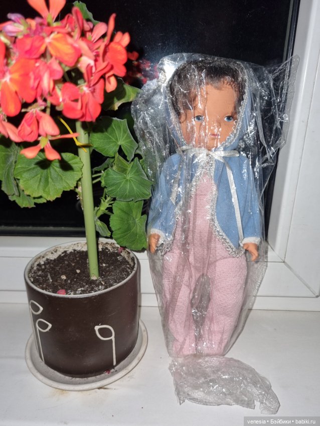 Пупс ГДР, новый, упаковка, коробка. Цену снизила