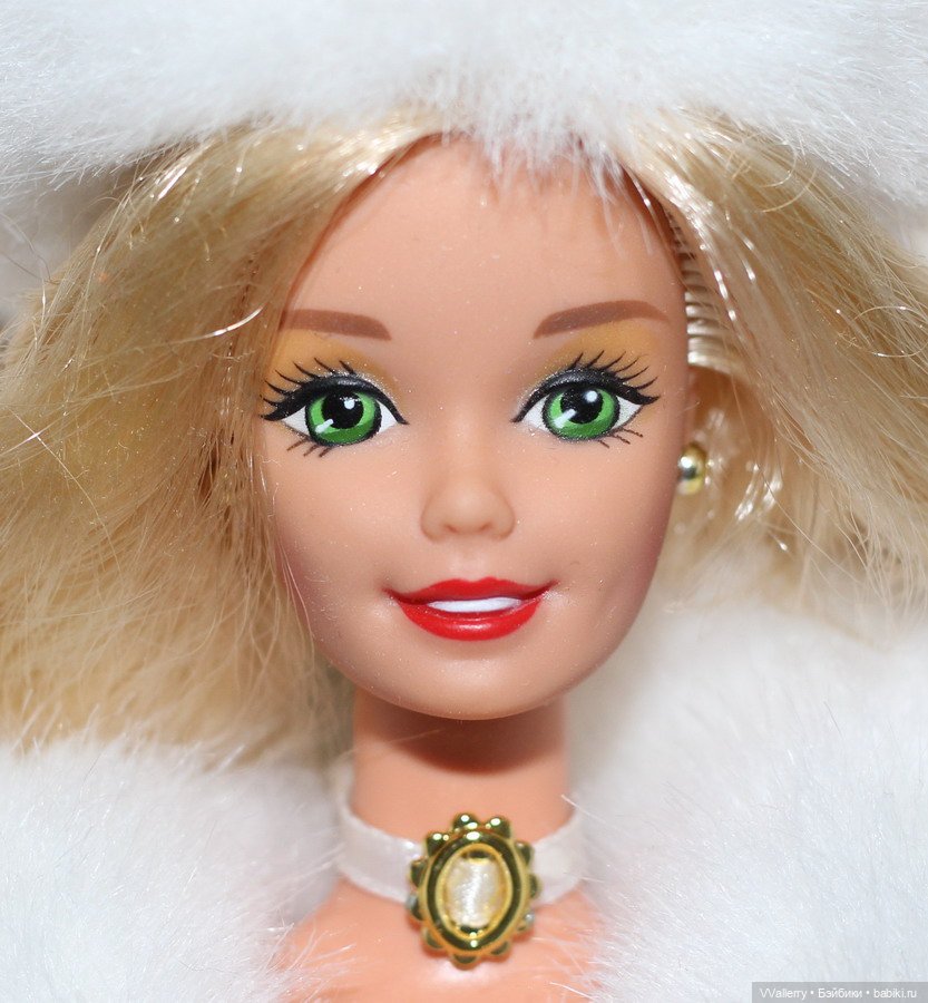 Winter fantasy clearance barbie 1995