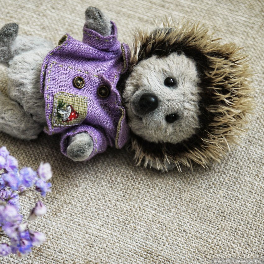 Ëжик для счастья — Авторские игрушки (фото 2)