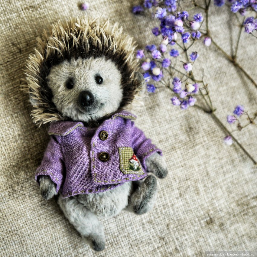 Ëжик для счастья — Авторские игрушки (фото 5)