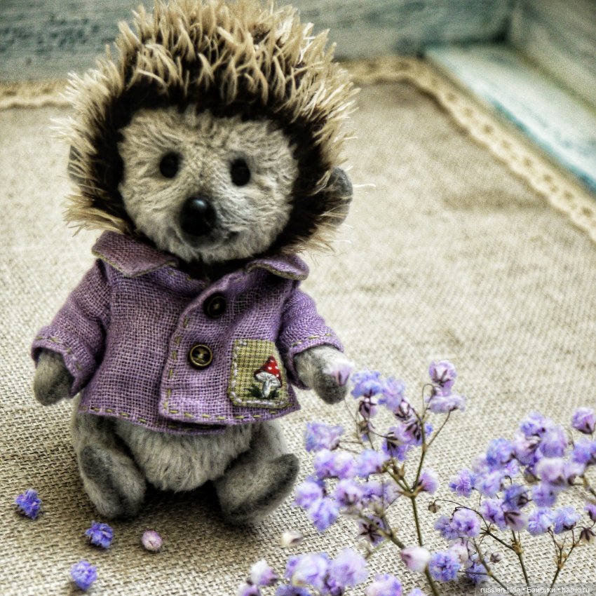 Ëжик для счастья — Авторские игрушки (фото 4)