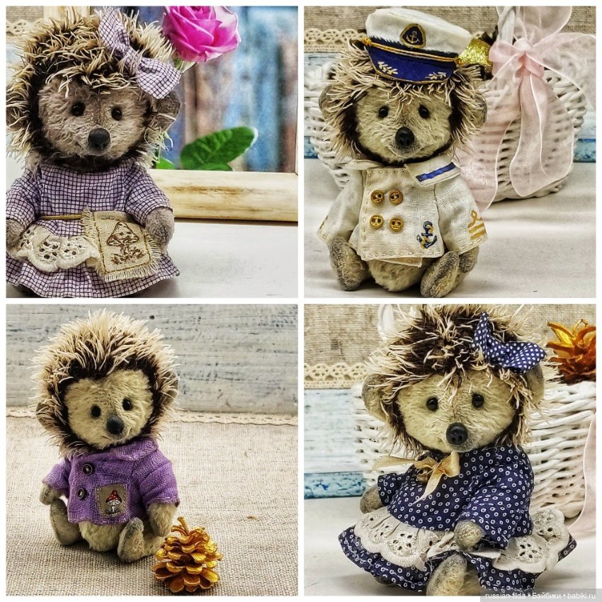 Ëжик для счастья — Авторские игрушки (фото 8)