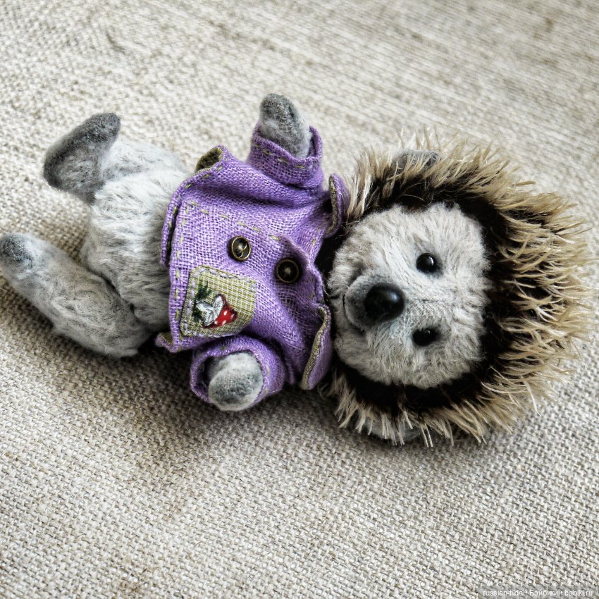 Ëжик для счастья — Авторские игрушки (фото 6)