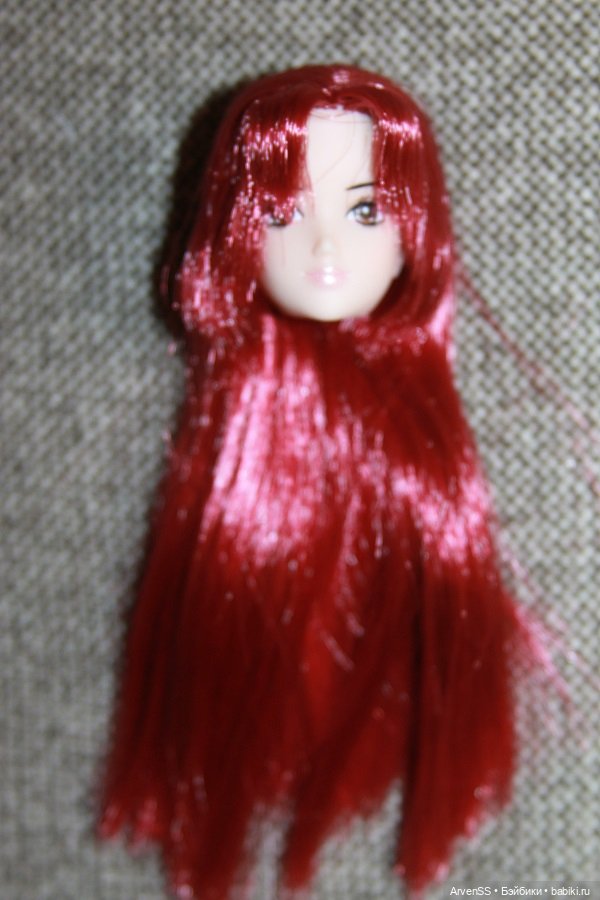 Голова винтажной портретки Мика Кано (Takara Kano Sisters — Mika Kano). Р